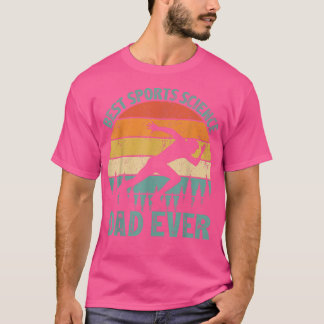 Camiseta Hombres Funny Vintage Mejor Ciencia Deportiva Papá