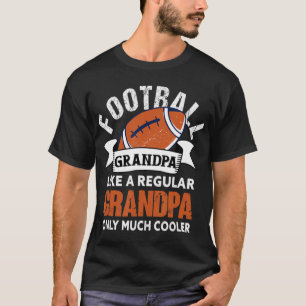 Camiseta Hombres Fútbol Abuelo Fun Abuelo Americano