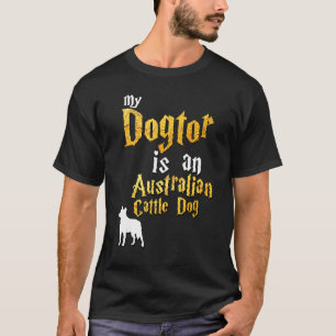 Camiseta Hombres Ganado Australiano Perro Ganado Ganado Aus