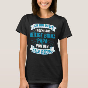 Camiseta Hombres gatos de papá padre Día del Santo Gato de