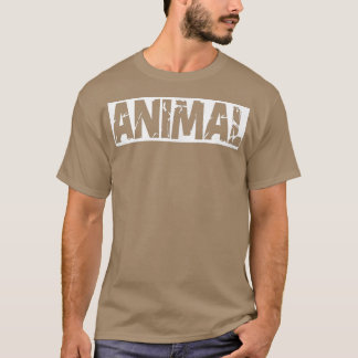 Camiseta Hombres Gimnasio ANIMAL Fitness Formar Bodybuildin