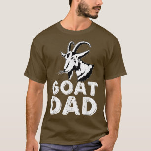 Camiseta Hombres Goat Dad Goat Whisperer Fathers Day Farmer