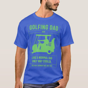 Camiseta Hombres Golfing Dad Dictionary Definition Funny