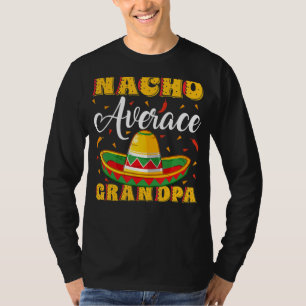 Camiseta Hombres Gorra mexicano de sombrero Nacho promedio