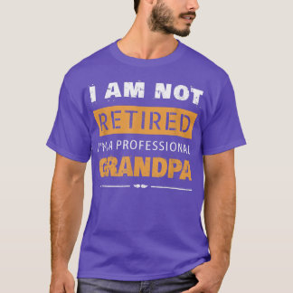 Camiseta Hombres Gracioso Retiree No estoy retirado Soy una