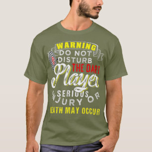 Camiseta Hombres Graciosos - ADVERTENCIA No Perturben A Dar