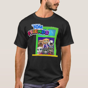 Camiseta Hombres Graciosos Pelean Mi Conversación Y Amigos
