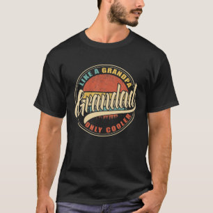 Camiseta Hombres GRANDAD Como Un Abuelo SÓLO Vintage