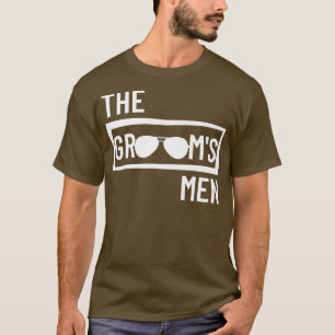 Camiseta Hombres Grooms Fiesta de matrimonio Mejor Hombres 