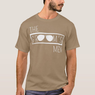 Camiseta Hombres Grooms Fiesta de matrimonio Mejor Hombres