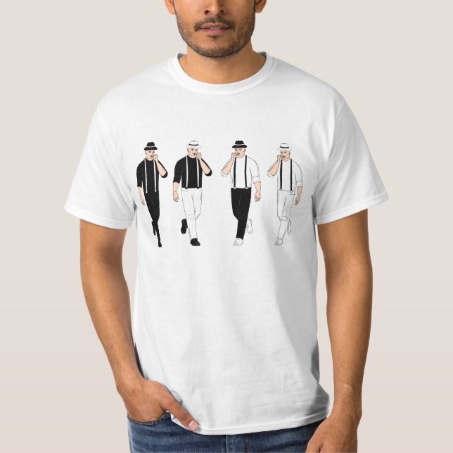 Camiseta Hombres groseros (Anverso)