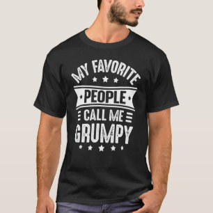 Camiseta Hombres Grumpy Día De Los Padres Para Los Hombres 