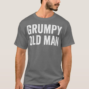 Camiseta Hombres gruñón anciano abuelo papá Día de los padr