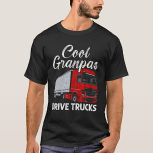 Camiseta Hombres Guay Grandpas Drive Camionero Conductor Or