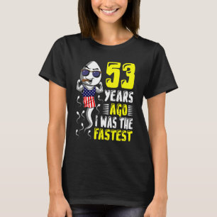 Camiseta Hombres Hace 53 Años Yo Era El Último Cumpleaños 5