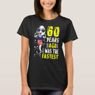 Camiseta Hombres Hace 60 años Yo Era El Último Cumpleaños 6