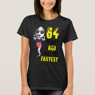 Camiseta Hombres Hace 64 Años Yo Era El Último Cumpleaños 6
