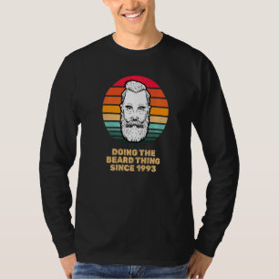 Camiseta Hombres Haciendo La Cosa De La Barba Desde 1993 Ma