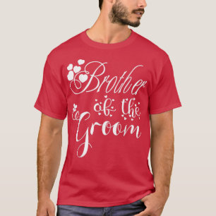 Camiseta Hombres Hermano del Boda gracioso de Groom o Bache