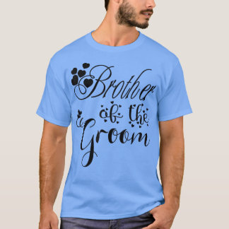 Camiseta Hombres Hermano Del Boda Gracioso O Bachelo