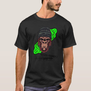 Camiseta Hombres Hipster Skater Hip Hop Skateboard P