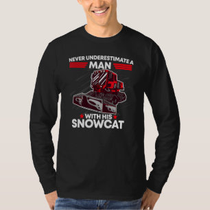 Camiseta Hombres Hombre De Nieve Papá Groomer Guay Winter S