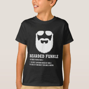 Camiseta Hombres hombres con barba tío papá con barba Funkl