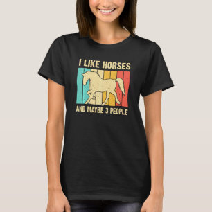 Camiseta Hombres Hombres de Caballo Hombres Mujeres Chicas