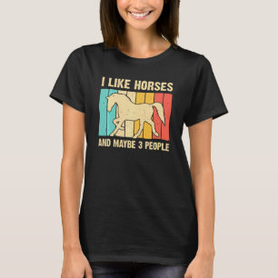 Camiseta Hombres Hombres de Caballo Hombres Mujeres Chicas