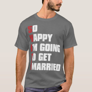 Camiseta Hombres Hombres Fiesta de Soltero Cínica Groomsmen