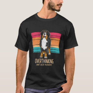 Camiseta Hombres Hombres Hogar de Perro de Montaña Perro Pu