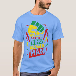 Camiseta Hombres Hombres Padre Esposo Rey Bienaventurado Ho