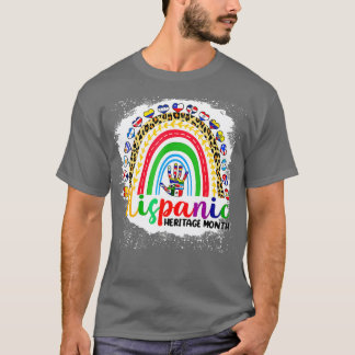 Camiseta Hombres Hombres Patrimonio Nacional Hispano Mes Ar