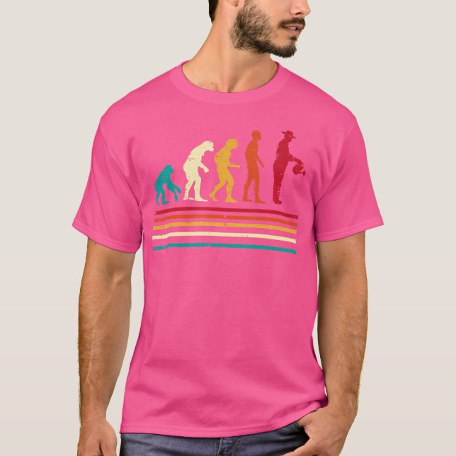 Camiseta Hombres Hombres Que Hombres De La Planta Retro De  (Anverso)