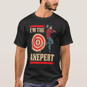 Camiseta Hombres Im El Hatchet De Tiros Del Axepert