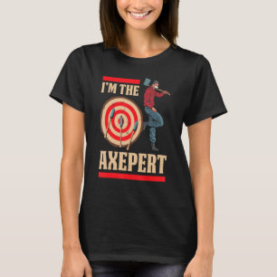 Camiseta Hombres Im El Hatchet De Tiros Del Axepert