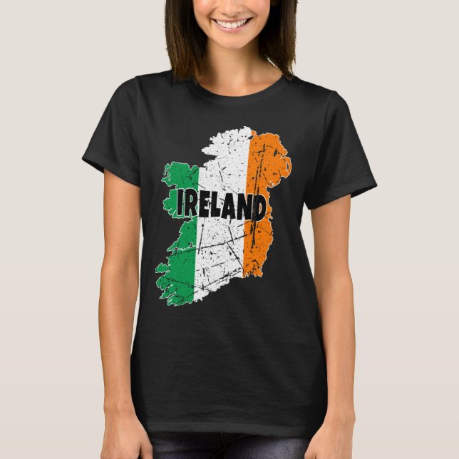 Camiseta Hombres irlandeses con problemas de recuerdo con b (Anverso)
