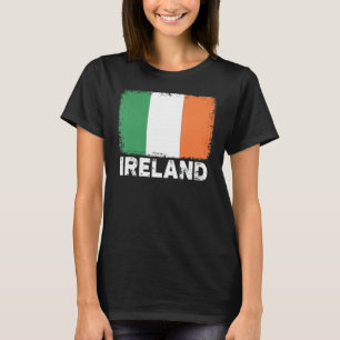 Camiseta Hombres irlandeses de bandera de Irlanda