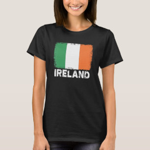Camiseta Hombres irlandeses de bandera de Irlanda