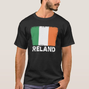Camiseta Hombres irlandeses de bandera de Irlanda