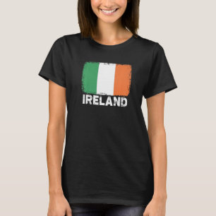 Camiseta Hombres irlandeses de bandera de Irlanda