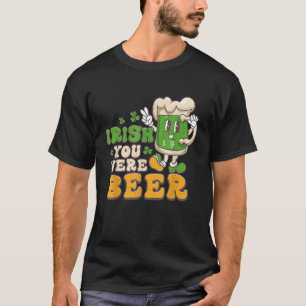 Camiseta Hombres Irlandeses Fueron Cerveza Verde Cerveza Gr