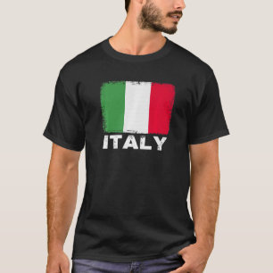 Camiseta Hombres italianos por la bandera de Italia