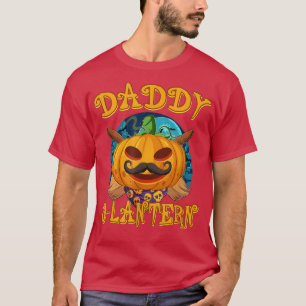 Camiseta Hombres Jack O Lantern Pumpkins Daddy Costume Cala