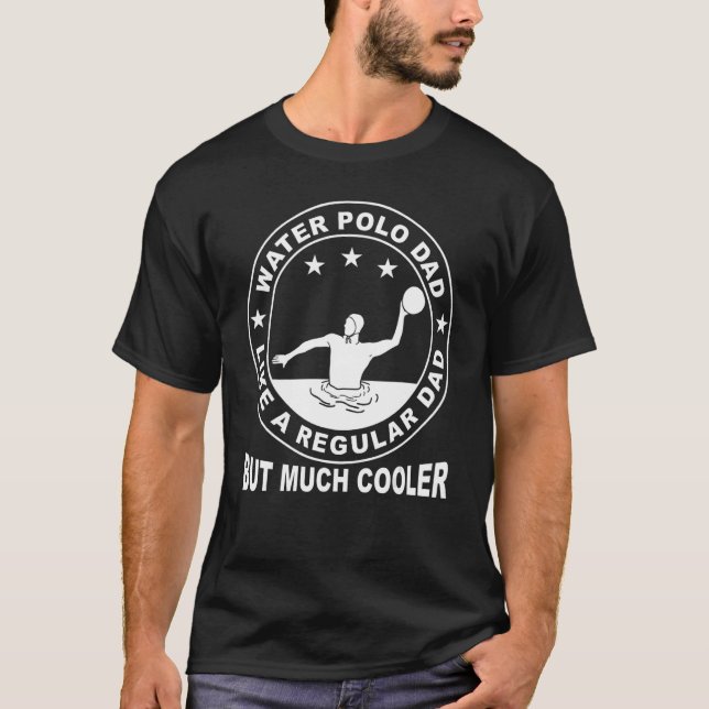 Camiseta Hombres Jugador de baloncesto de agua padre de wat (Anverso)