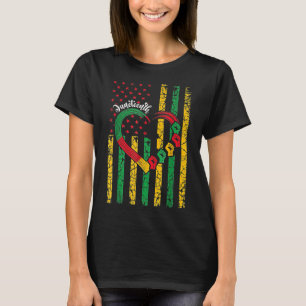 Camiseta Hombres Juneteenth Mujeres Juneteenth Afroamerican