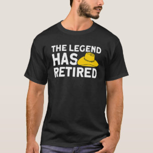 Camiseta Hombres, La Leyenda Ha Retirado A Troider Del Esta