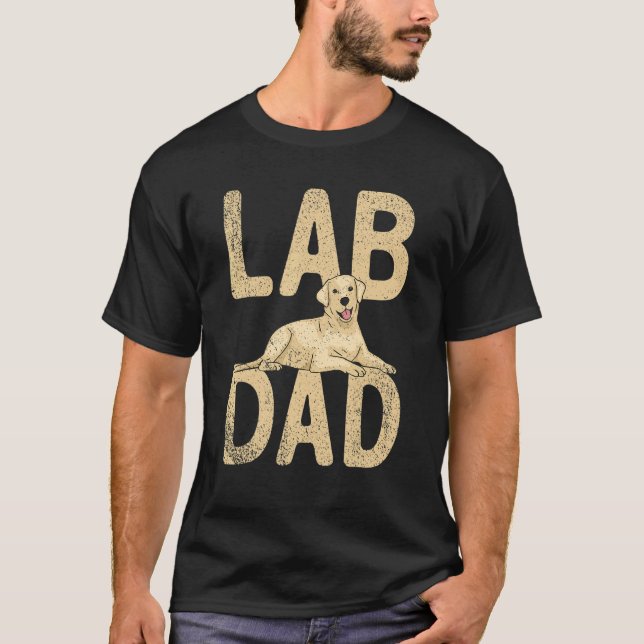 Camiseta Hombres Laboristas Papá Labradores Recuperar Raza  (Anverso)