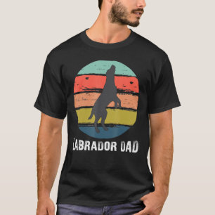 Camiseta Hombres Labrador Papá Por Perro