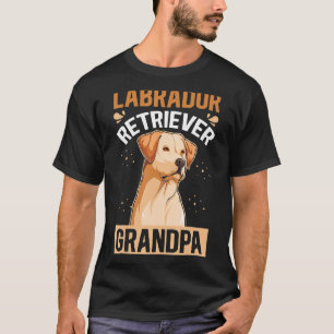 Camiseta Hombres Labrador Recuperador Abuelo Dueño De Perro